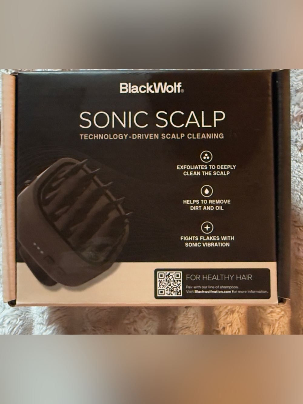 BlackWolf Sonic Scalp Cleaner